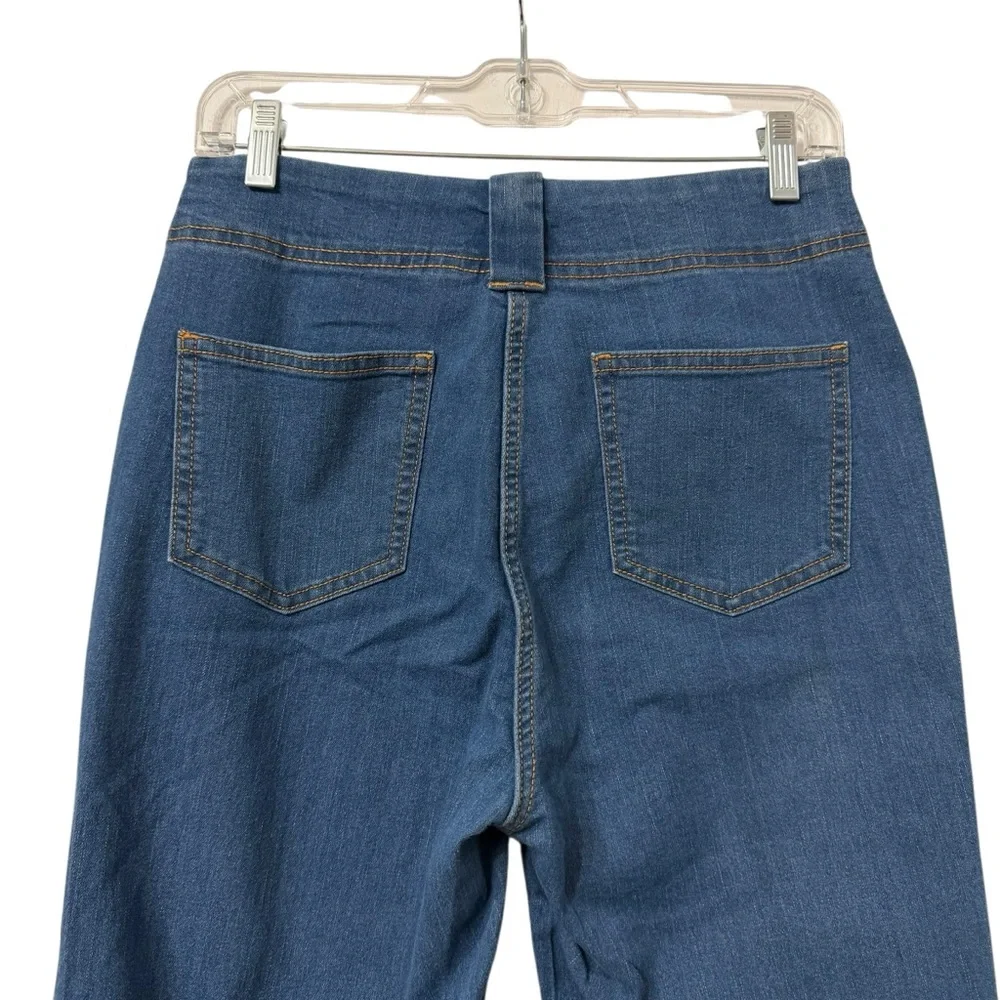 Forever 21 Blue Flare Jeans 70’s Bell-bottom High-Rise Denim Jeans